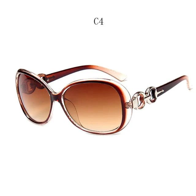 Anti-Ultraviolet Jade Crystal Texture Sunglasses para senhoras, gradiente preto ao ar livre óculos