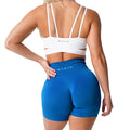 NVGTN Spandex Sólida Sem Costura Shorts Mulheres Soft Workout Calças Justas Fitness Yoga Calças Gym Wear